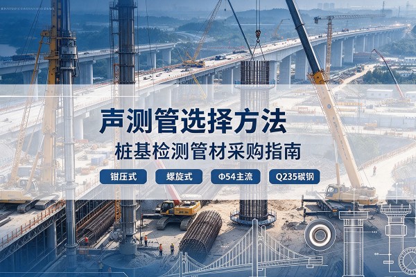 增城声测管选型标准